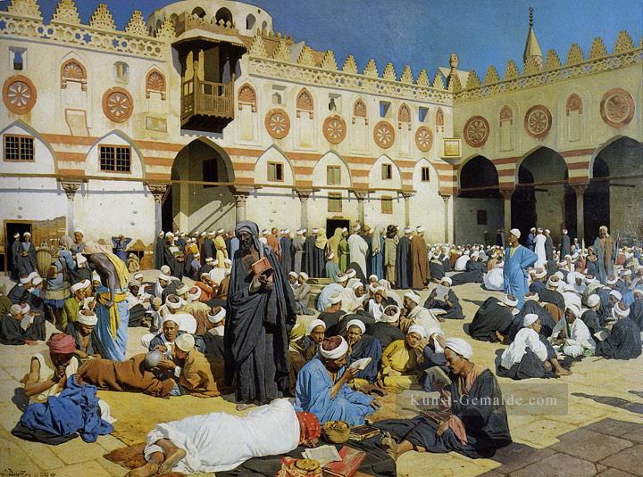 In der Moschee Ludwig Deutsch islamisch Ölgemälde